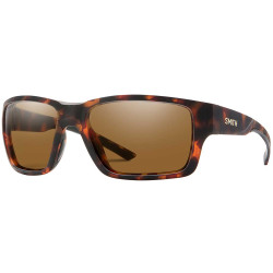 Smith Outback Sunglasses ChromaPop Polarized in Matte Tortoise with Brown